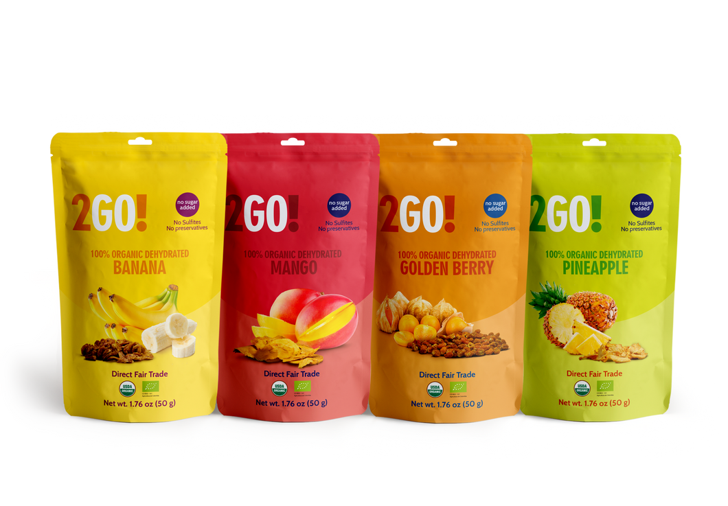 2GO! ® Organic Dried Fruit Variety Pack