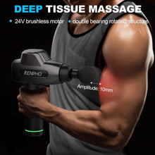 Load image into Gallery viewer, Deep Tissue Muscle Massager Massage Gun Handheld with Portable Case